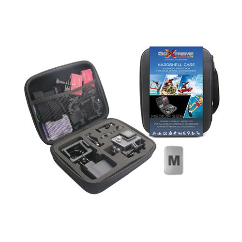 Malette de protection goxtreme medium size hardshell case - noir