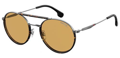 Carrera Eyewear lunettes de soleil 208/S unisexe havanna/argent avec verres bruns