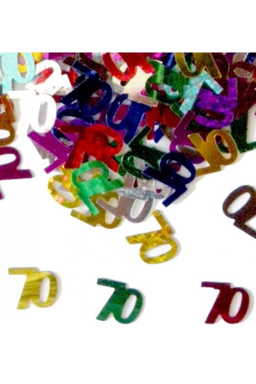 Confettis 70 Multicolores 14 Grs - Multicolores