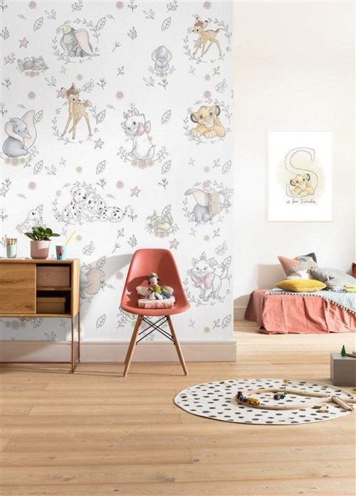 Komar Vliestapete "Digitaldruck Vlies - Best of Friends - Größe 200 x 280 cm" bedruckt glatt Kinderzimmer