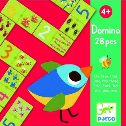 Jeu Éducatif Domino Un, Deux, Trois - Djeco