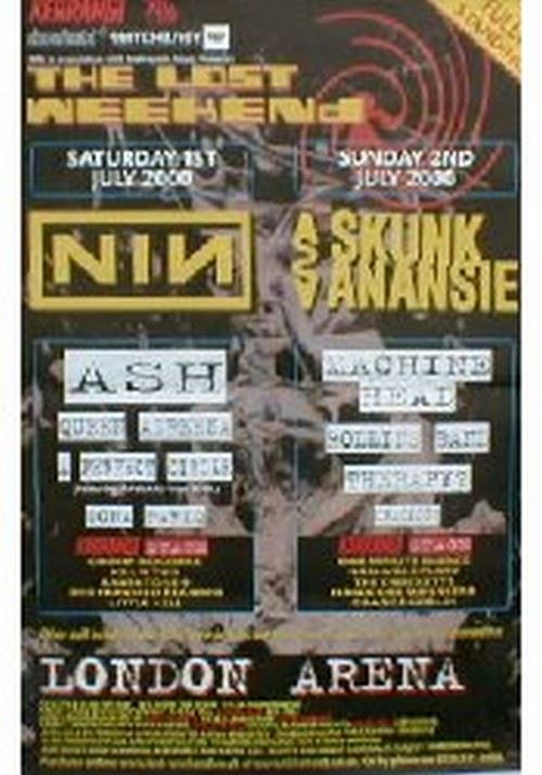 NINE INCH NAILS - 100x150 cm - AFFICHE / POSTER
