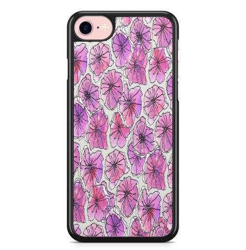 Coque Fifrelin pour iPhone 5C Fleurs Flowers Purple