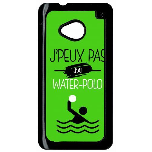 Coque htc m7 j peux pas j ai water polo 4