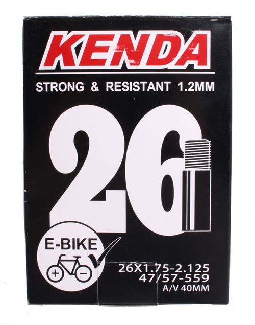 Kenda E-bike tube intérieur 26 X 1.75 / 2125 (47 / 57-559) 40mm AV