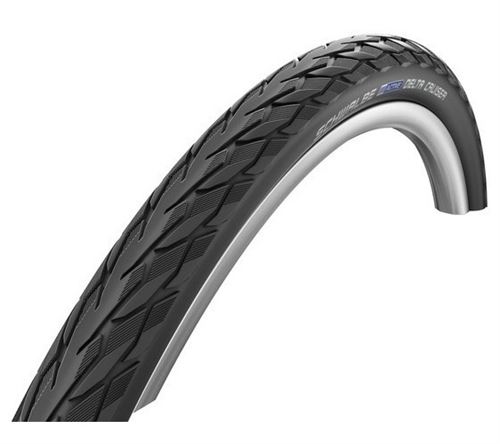 SCHWALBE tube extérieur Delta Cruiser 28 x 1 1/2 (40-635) noir/reflet