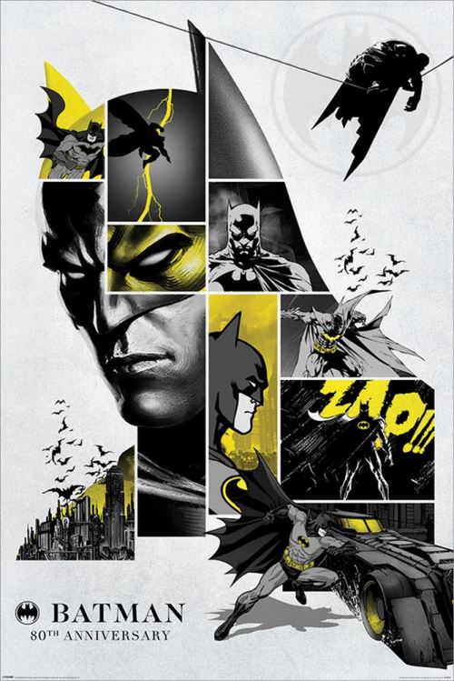 Batman Maxi Poster 61 x 91,5 cm 80th Anniversary