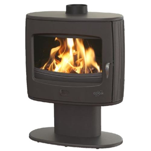 Godin Poêle À Bois Eliot En Fonte - Anthracite - Image 3