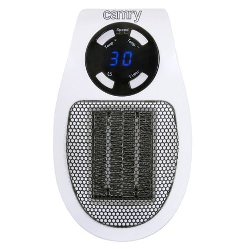 Camry Chauffage, En Plastique, Blanc Et Noir, 12.5 X 13 X 20.2 Cm Cr 7712