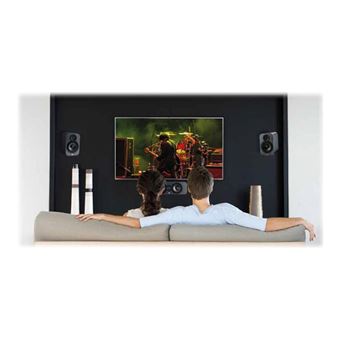 Q Acoustics 3000 Series 3010 - Luidsprekers - boekenplank - 2-weg - gelakt zwart - 1
