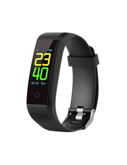 Bracelet d'activités SPC 0,96 TFT Bluetooth 90 mAh Noir