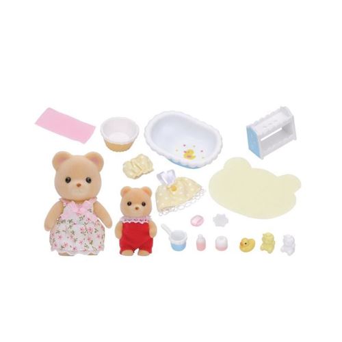 Playset Sylvanian Families 5092 Le bain de bébé ours - Figurine pour enfant  - Achat & prix