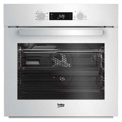 Beko BIE24300W - Oven - ingebouwd - niche - breedte: 56 cm - diepte: 55 cm - hoogte: 59 cm - met zelfreiniging - Klasse A -20% - kristalwit