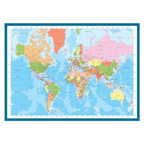 Eurographics Map of the World (1000)
