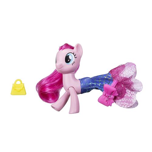 My Little Pony: Le Film – Pinkie Pie – Mode Poney et Sirène – Figurine 7 cm