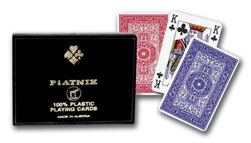 Gibsons - Piatnik - Cartes 100% plastique cartes à jouer - Langue: anglais