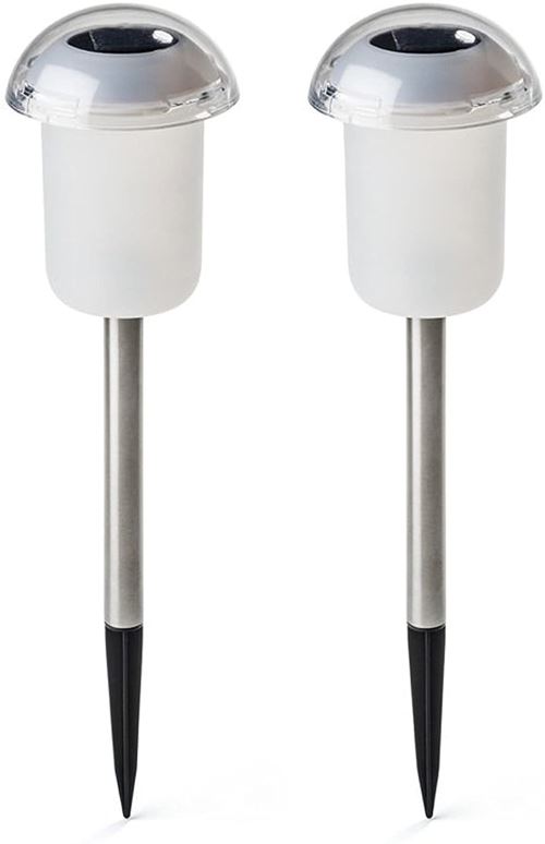 Konstsmide Lampe en plastique blanc givré