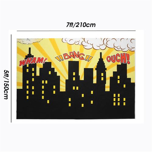 Superhero Studio toile de fond photographie accessoires photo fond tissu 2,1 * 1,5 m