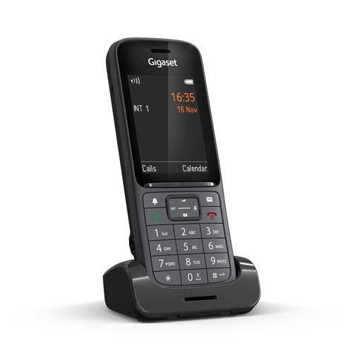 Gigaset SL800H PRO - Extension du combiné sans fil - avec Interface Bluetooth avec ID d'appelant - ECO DECTGAPCAT-iq - anthracite