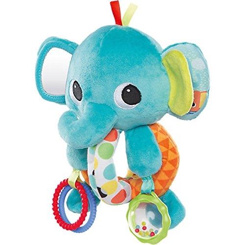 BRIGHT STARTS  jouet activit&eacute; explore & cuddle el&eacute;phant 