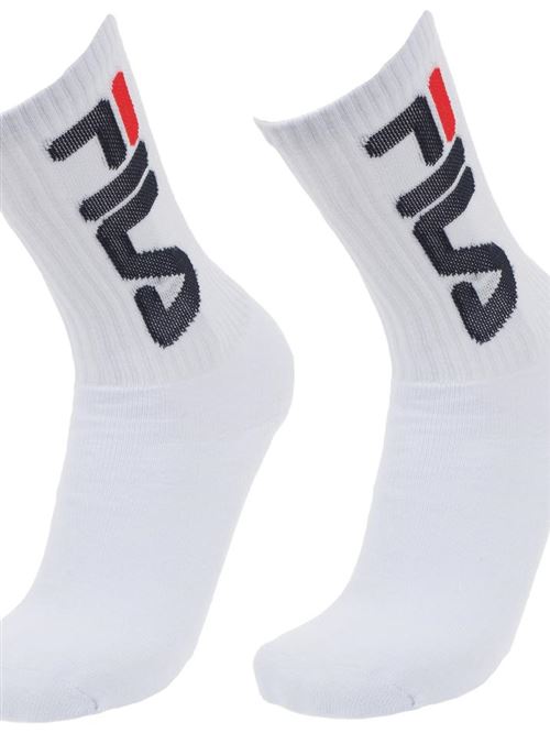 Chaussettes multisport Fila Urban white cho7 x2 Blanc Taille 35