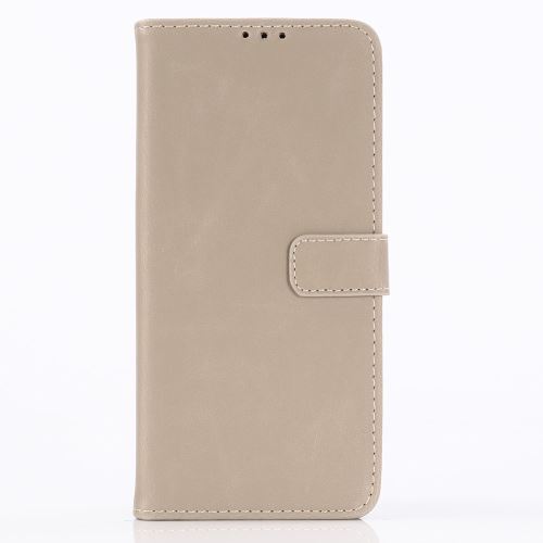 Etui en PU avec support beige pour votre Huawei P30 Pro