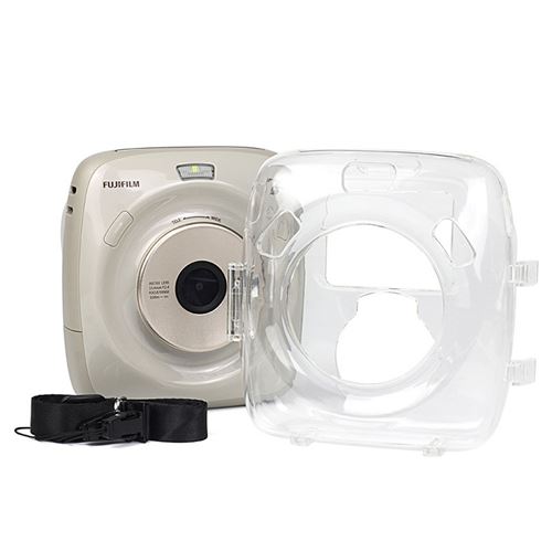 Étui de protection antichoc transparent pour Fujifilm Instax Square SQ20