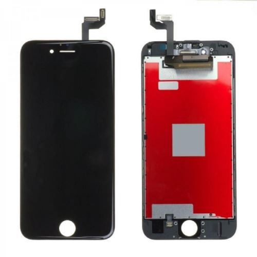 Vitre tactile + ecran lcd retina sur chassis pour iphone 6s plus noir