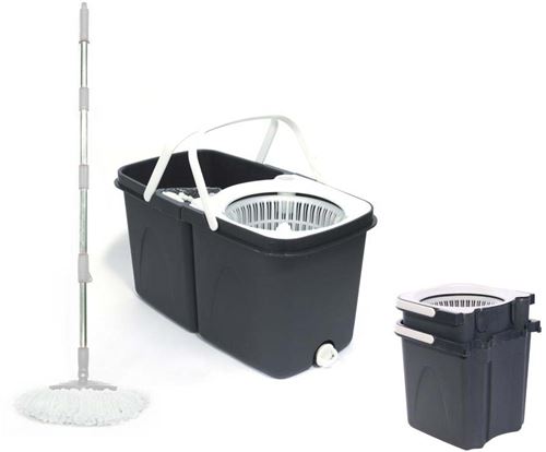 Seau essoreur avec balai MOP 360°