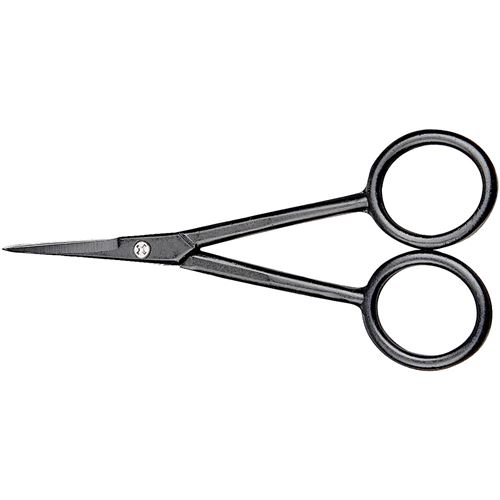 Creotime Ciseaux 3D 11 cm acier noir