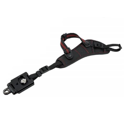 Sangle main JJC HS-PRO1M -Noire avec couture rouge