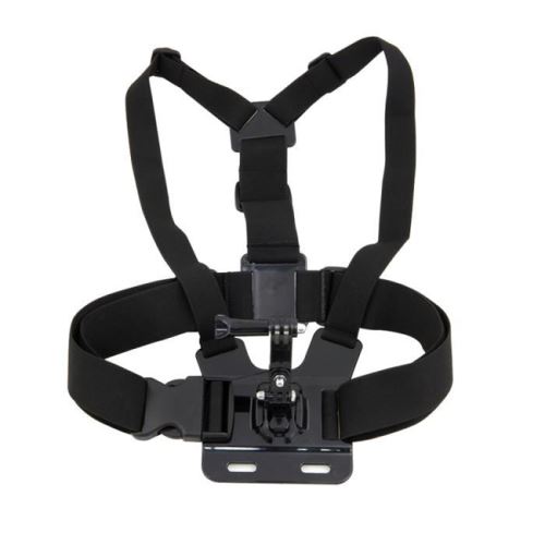 Harnais torse caméra de sport - neocam - Fixation poitrine compatible gopro et autres caméras d'action