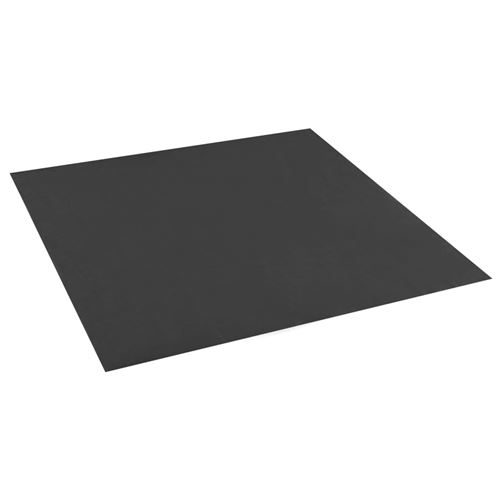 Doublure de bac à sable Noir 100x100 cm