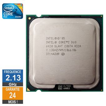 Processeur Intel Core 2 Duo E6420 2.13GHz SLA4T PLGA775 4Mo - 1