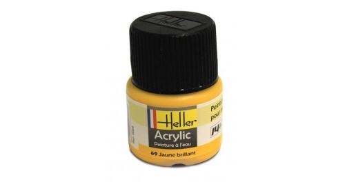 Heller Multicolore Peinture Acrylique Jaune Brillant 9069 - Image 1