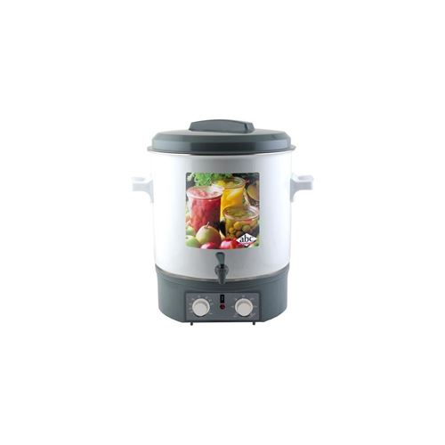 Duhalle 10032 stérilisateur autocuiseur électrique blanc gris 27 l 1800 w