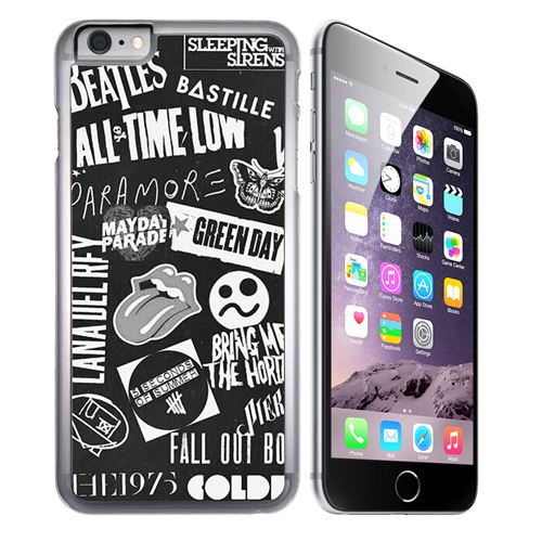 Coque pour iPhone 7 PLUS badge rock