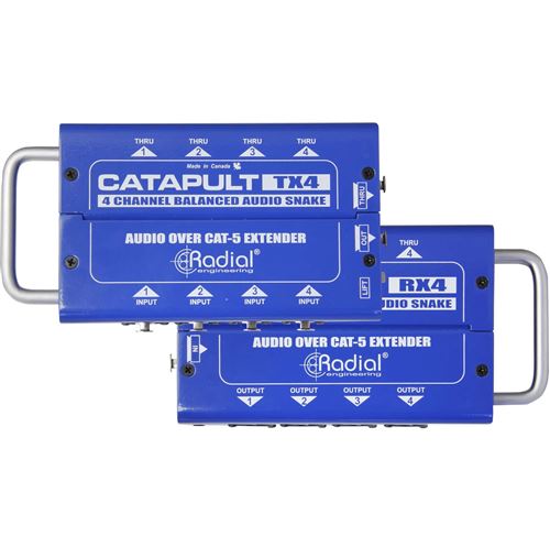 Périphériques Analogiques RADIAL CATAPULT-TX4 Boites Magiques