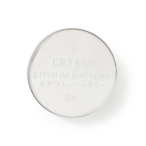 KOMELEC Pack de 5 piles bouton lithium 3v - cr2450