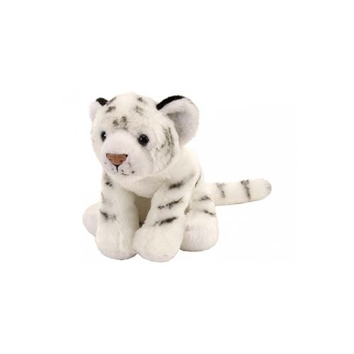 Wild Republic Europe Tigre en peluche 20 cm Blanc