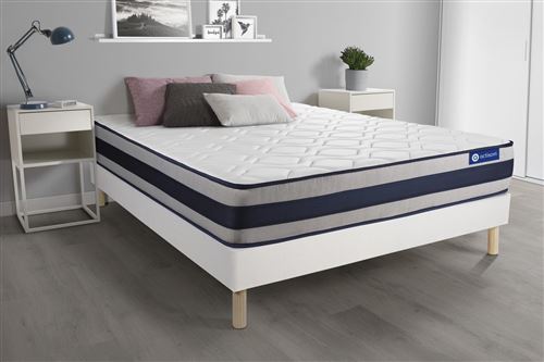 ACTISOM Ensemble ACTIMEMO ERGO 180x200 cm Blanc