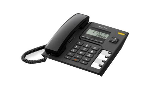 Alcatel Advanced T56 - Téléphone filaire avec ID d'appelant - noir