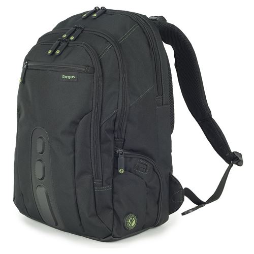 Targus TBB013EU EcoSpruce Sac à dos pour ordinateur portable jusqu'à 15,6'' - Noir