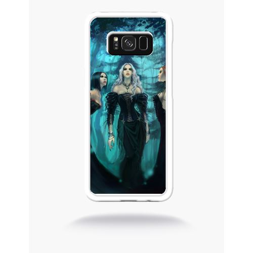 Coque Witches Compatible Samsung S8 Bord Transparent