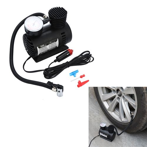 12V Portable Mini compresseur d'air 300 PSI voiture Van gonfleur Bike Tire
