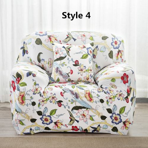 Sofa élastique 1 2 3 Seat housses en tissu extensible Chaise Canapé Mobilier Protecteur 2 siège style 6