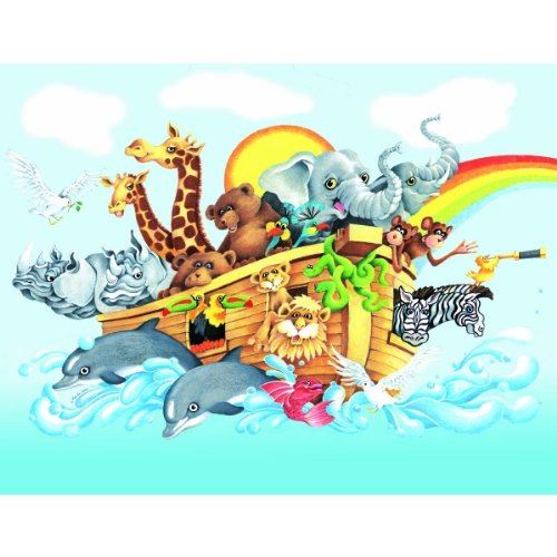 Noah the Ark 63 pc Jigsaw Puzzle - Noahs Ark theme - by SunsOut