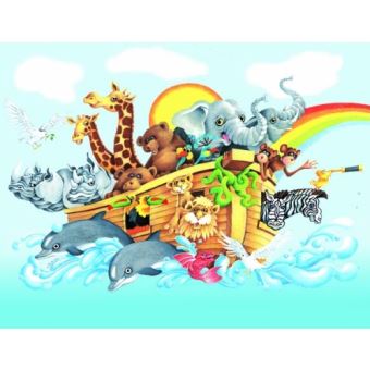 Noah the Ark 63 pc Jigsaw Puzzle - Noahs Ark theme - by SunsOut - 1