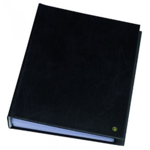 rillstab Dossier de présentation A4 40 pochettes Noir