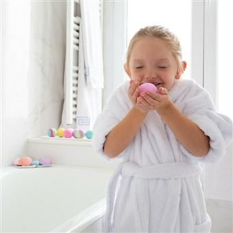 Kit DIY Bombes De Bain Pour Enfants - Activité Créative Et Scientifique Avec Moules Et Parfums